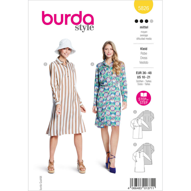 Robe | Burda 5826 | 36-48,  image number 1