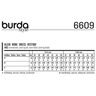Robe, Burda 6609,  thumbnail number 6