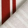 Tissu de décoration Panama Blockstreifen – écru/gris brume,  thumbnail number 4