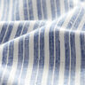 Mélange lin coton Rayures larges – bleu jean/écru,  thumbnail number 2