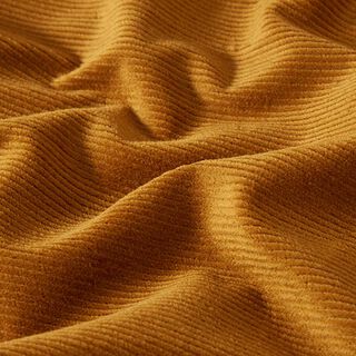Velours de Gênes élastique, prélavé – caramel, 