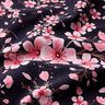 Jersey coton Fleurs de cerisier | Glitzerpüppi – bleu marine,  thumbnail number 1