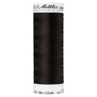 Fil à coudre Seraflex pour coutures élastiques (1002) | 130 m | Mettler – marron foncé, 