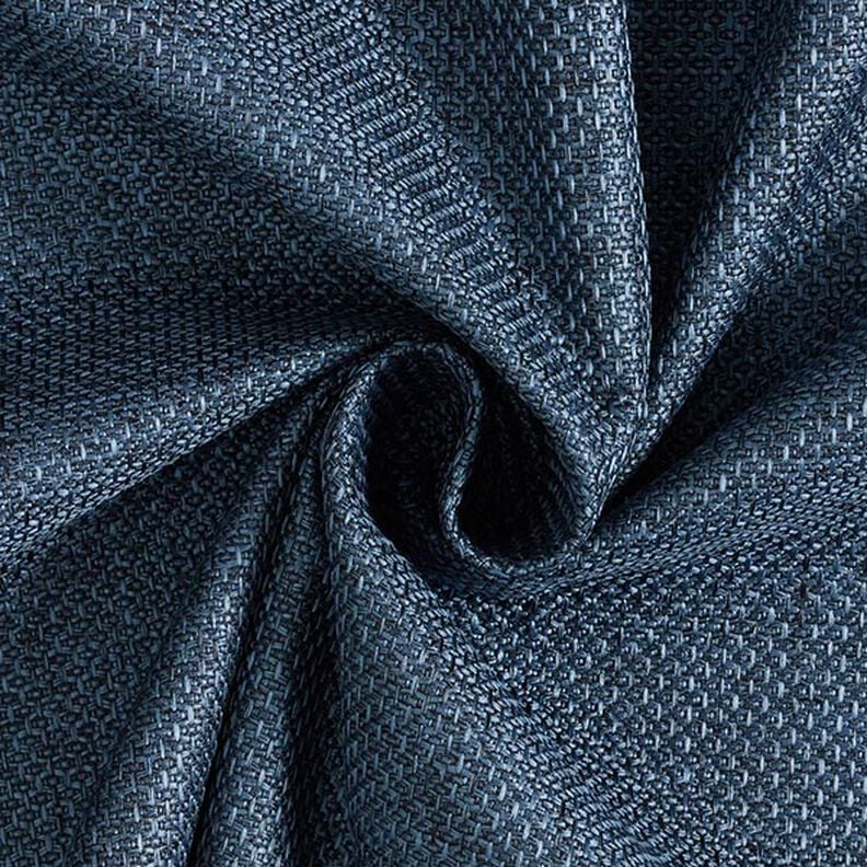Tissu de revêtement structure en nid d'abeille – bleu, image number 1