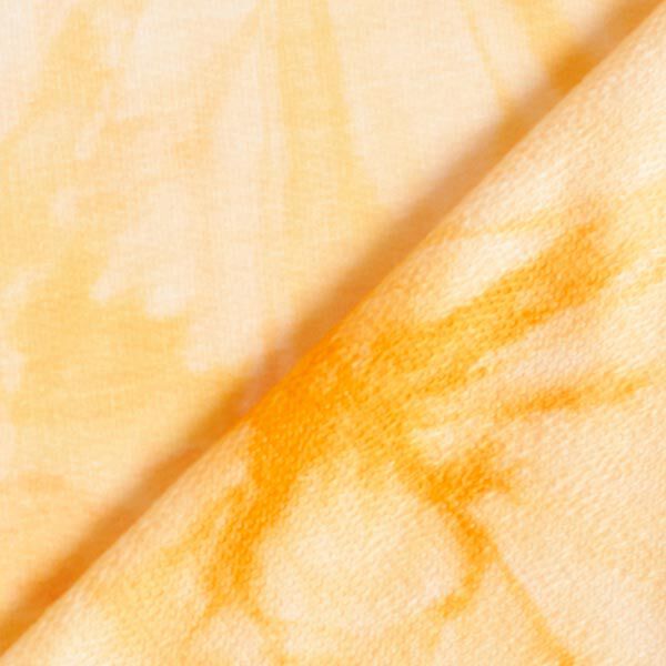 French Terry look batik – jaune soleil,  image number 4