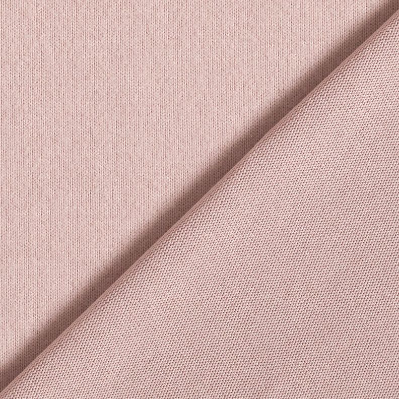 Tricot fin Jersey Uni – vieux rose clair, image number 3