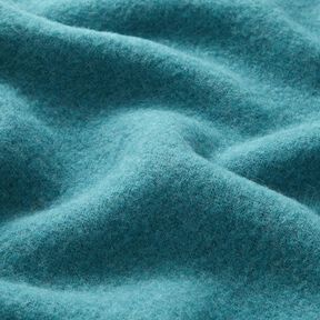 Polaire de laine pure laine vierge Uni – turquoise, 