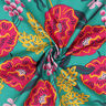 Popeline coton Fresh Flowers | Nerida Hansen – vert émeraude,  thumbnail number 4
