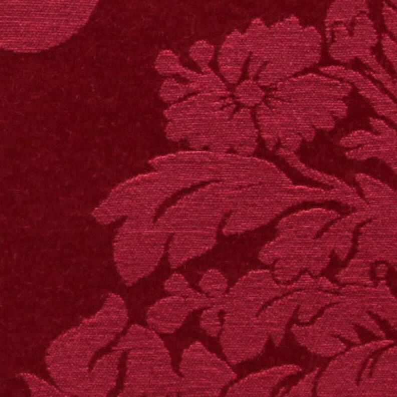 Tissu de décoration Jacquard Damasco 280 cm – carmin,  image number 2