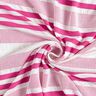 Jersey viscose aspect crash – blanc/rose vif,  thumbnail number 4