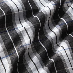 Stretch pour pantalon à grands carreaux – noir/blanc, 