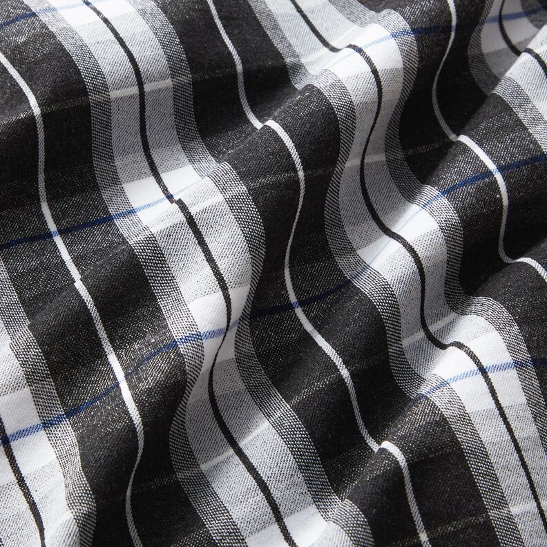 Stretch pour pantalon à grands carreaux – noir/blanc,  image number 2