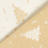 Tissu de décoration Jacquard Lurex Petit sapin – beige clair/or,  thumbnail number 4