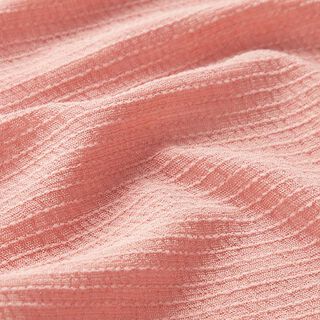 Jersey structuré uni – vieux rose, 