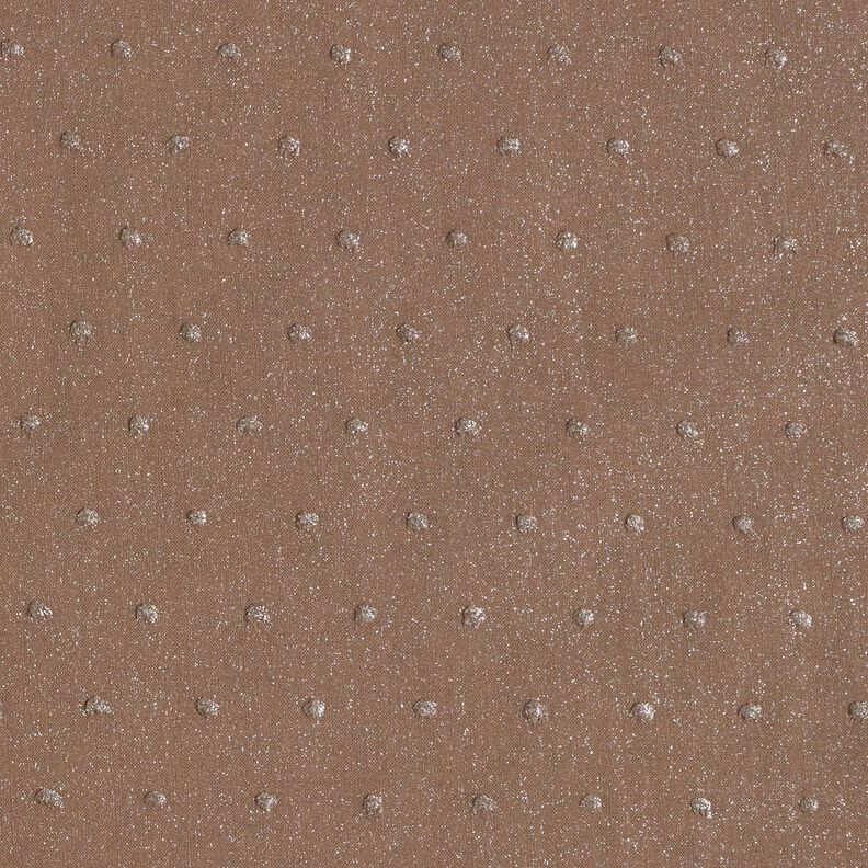 Batiste de coton Dobby chatoyant – brun-marron,  image number 1