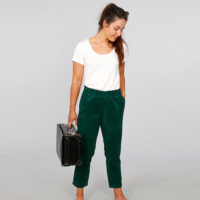 FRAU HANNA - Pantalon décontracté à élastique, Studio Schnittreif | XS - XXL,  image number 5