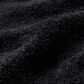 Sherpa Coton mélangé Uni – noir, 