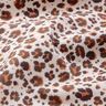 Tissu en coton Cretonne grandes taches léopard – marron moyen/beige clair,  thumbnail number 2
