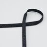 Cordon plat Sweat-shirt à capuche Lurex [8 mm] – noir/or métallisé,  thumbnail number 1
