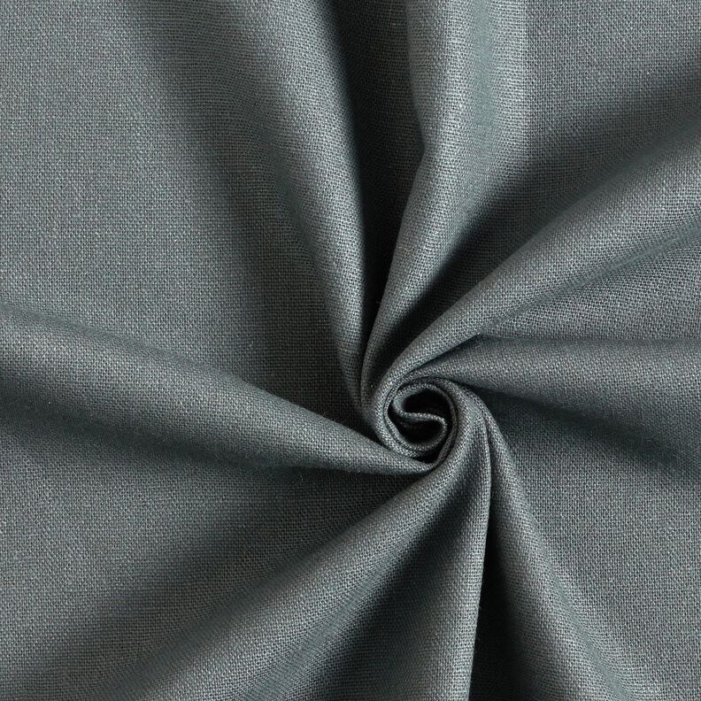 Pur lin lourd Uni – gris, image number 1