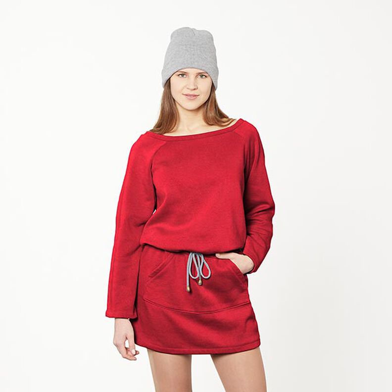 GOTS Softsweat | Tula – rouge bordeaux,  image number 5