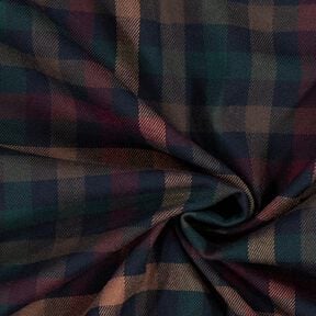 Carreau écossais Stretch – navy, 