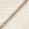 Tissu de d&eacute;coration Panama rayure subtile &ndash; nature/beige clair,  thumbnail number 4