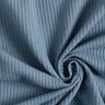 Jersey de coton gaufré uni – bleu jean,  thumbnail number 1