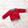 French Terry léger uni – rouge,  thumbnail number 7