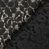 Dentelle lurex fleurs – noir/or métallisé,  thumbnail number 5