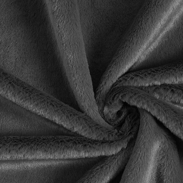 Tissu de revêtement Fourrure synthétique – gris foncé,  image number 1