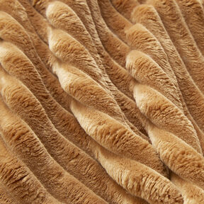 Tissu de revêtement Bandes de fourrure – caramel, 
