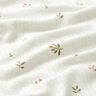 Ajour Jersey coton Tulipes – ivoire,  thumbnail number 2