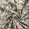Tissu crêpe Paisley et fleurs – gris/blanc,  thumbnail number 4