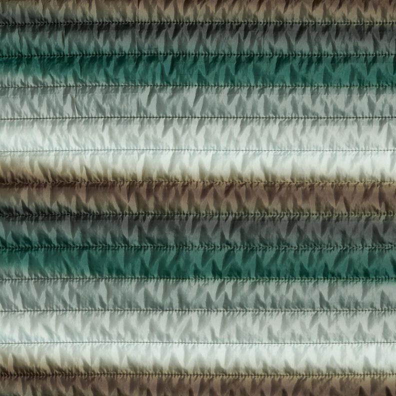 Tissu matelassé léger dégradé de couleurs – sapin bleu,  image number 1