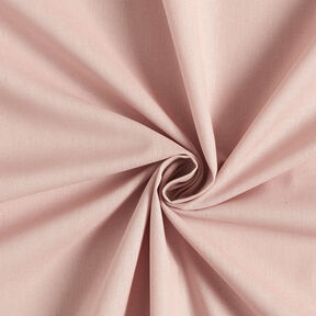 Tissu en coton Cretonne Uni – vieux rose clair, 