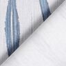 Tissu de décoration Semi-panama Rayures ondulées – bleu,  thumbnail number 4