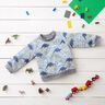 Polaire alpin Dinosaures – nature/bleu jean,  thumbnail number 5