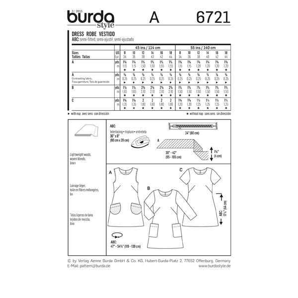 Robe, Burda 6721,  image number 7