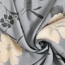 Tissu en viscose Fleurs aquarelle – gris,  thumbnail number 3