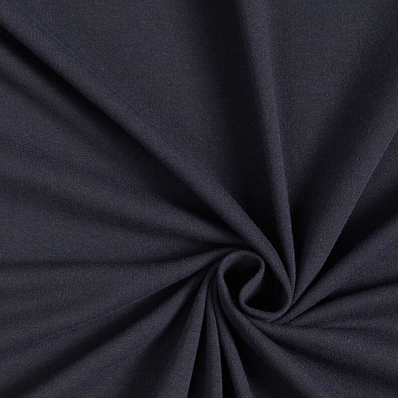 Jersey en coton mélangé recyclé – bleu nuit, image number 1