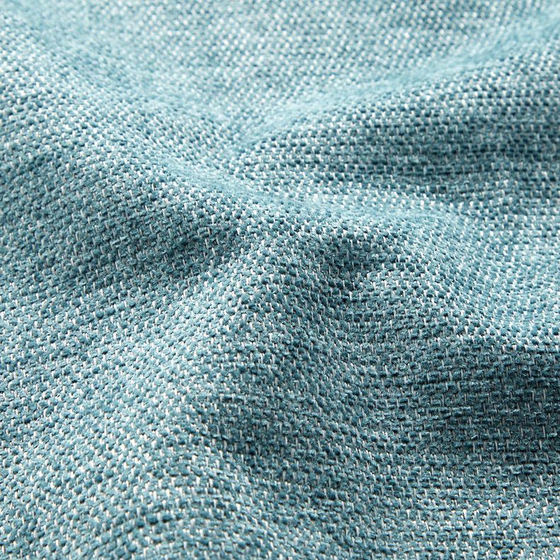 Tissu de revêtement Chenille Chiné – pétrole légère/argent,  image number 2