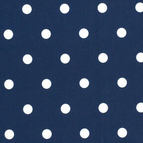 Tissus pour maillot de bain Pois – bleu marine/blanc, 
