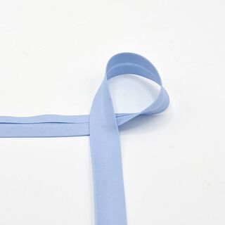 Biais en coton Popeline [20 mm] – bleu clair, 