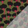 Lenzing Ecovero™ Poppies | Nerida Hansen – olive/noir,  thumbnail number 4