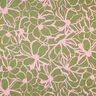 Satin de coton Magnolia | Nerida Hansen – pistache/rose,  thumbnail number 1