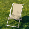 Extérieur Tissu pour chaise longue Uni 44 cm – beige,  thumbnail number 4