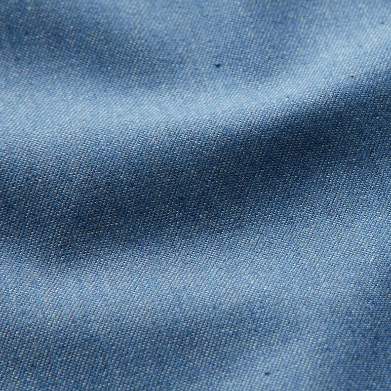 Denim de coton moyen – bleu,  image number 2