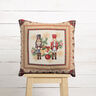 panneau décoratif Gobelin Duo de casse-noisettes – carmin/beige clair,  thumbnail number 6