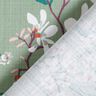 Tissu de décoration Panama Fleurs de cerisier – menthe clair/raisin,  thumbnail number 4